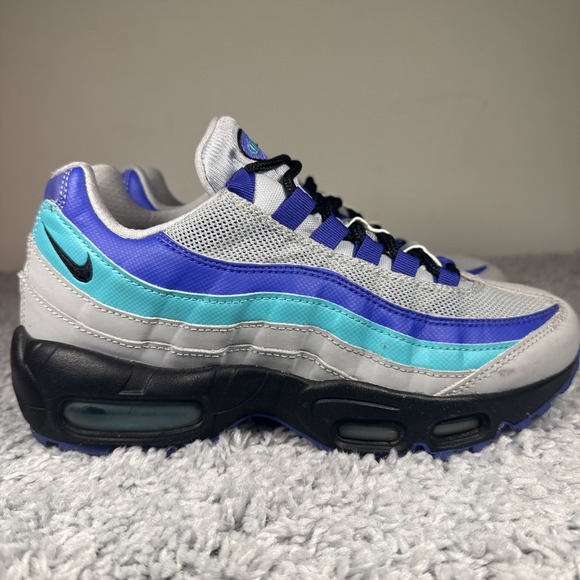 Nike Other - Nike Air Max 95 Wolf Grey Grape AT2865-001 Men's 5 Women's 6.5 Pre-Owned